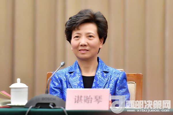 全國人大代表、貴州省委副書記、省長諶貽琴發(fā)言